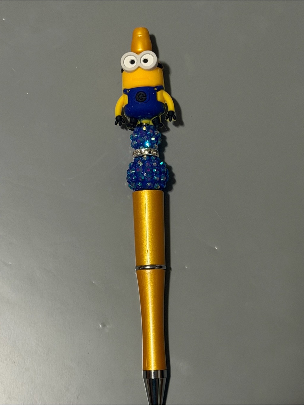 Minion themed pen